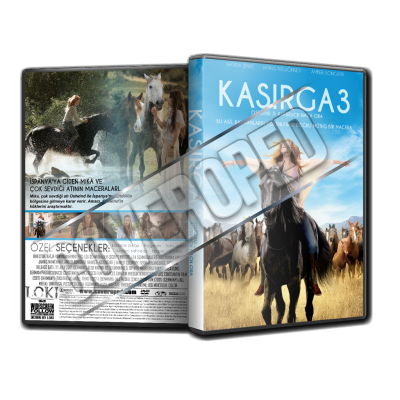 Kasırga 3 - Ostwind 3 Aufbruch nach Ora 2017 Türkçe Dvd Cover Tasarımı